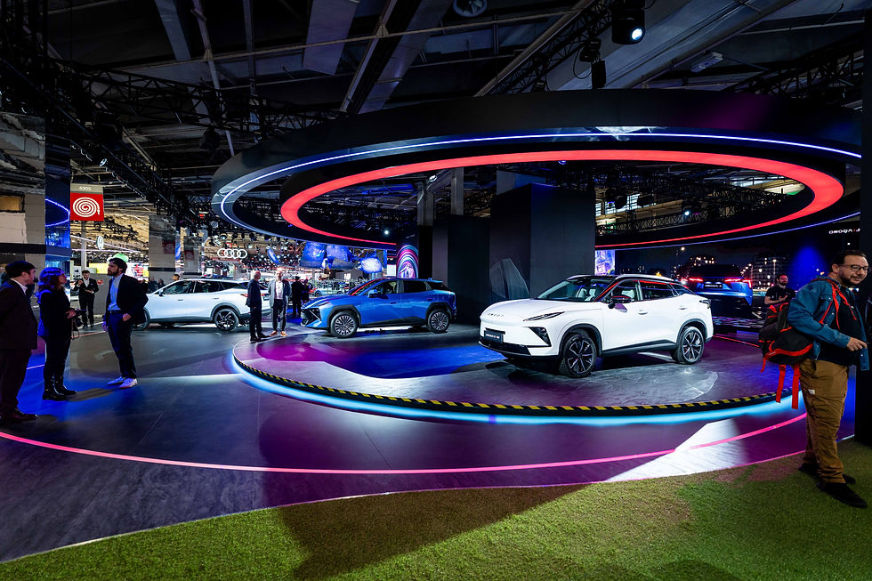 OMODA 4 Hybrid and OMODA 5 Facelift at the Paris Motor Show 2026